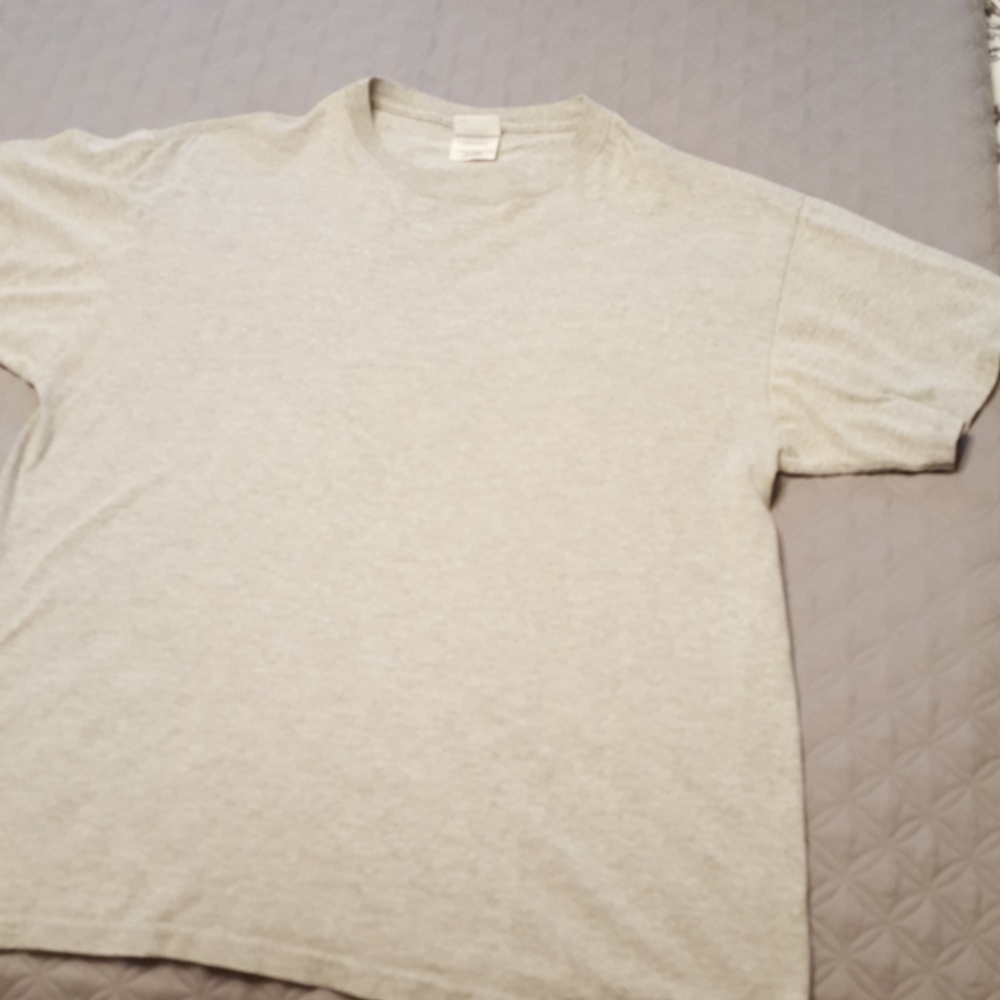 Light grey short sleeve Xl